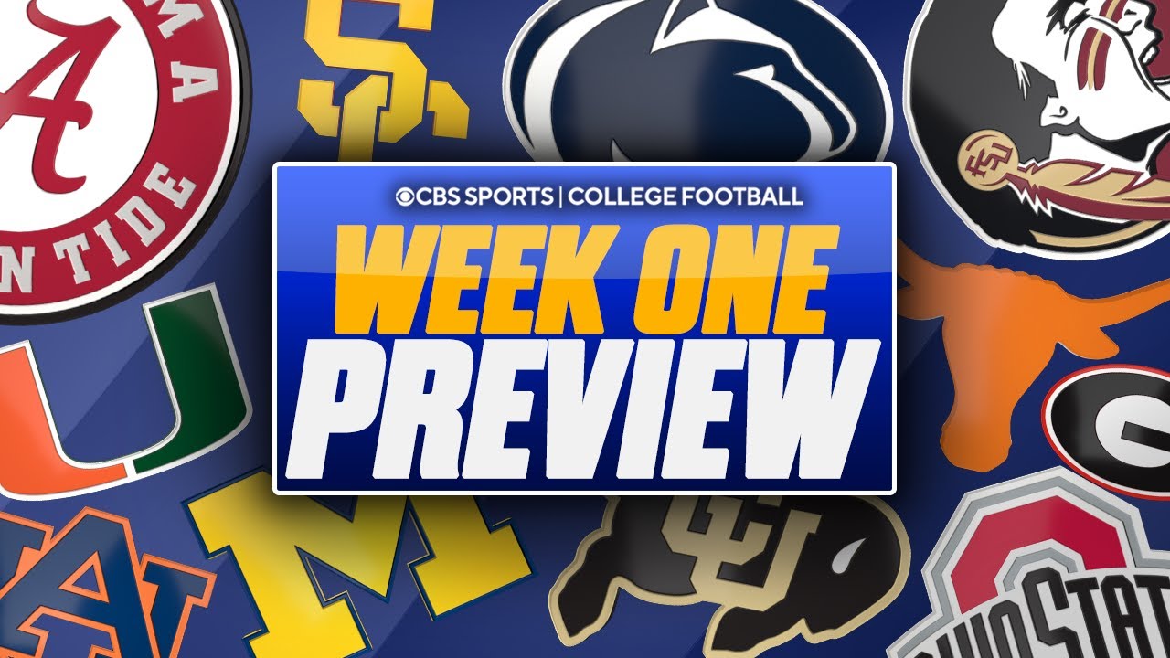 College Football Week 1 Preview: Texas vs Ohio State, LSU vs Clemson ...