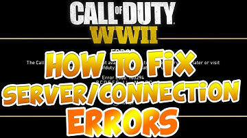 Call of Duty: WW2 How to Fix Server/Connection Errors