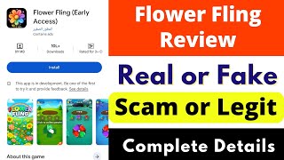 Flower Fling App Real or Fake | Flower Fling App Review | Flower Fling Safe or Not | Withdrawal screenshot 5