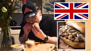Brit Attempts A Philly CHEESESTEAK For The 1st Time