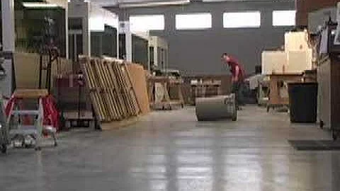 Pat Byrd indoors