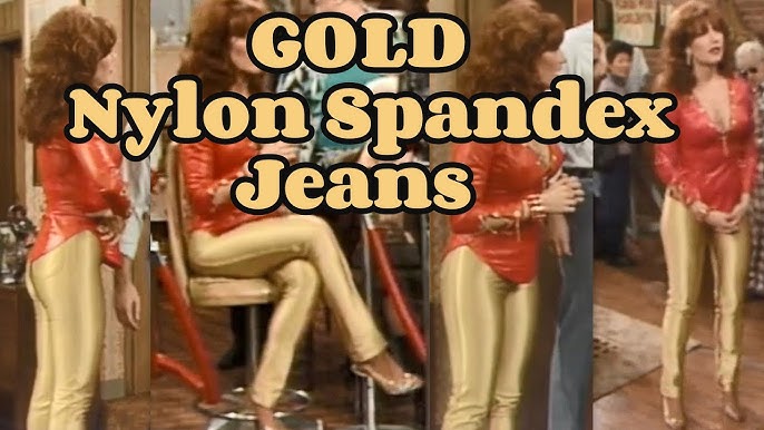 Was Sandy Wearing Nylon Spandex Jeans (Disco Pants) in Grease? 