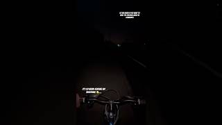 For each like, I will ride one more mile per day. #ksi #viral #bike #outdoors #night #riders.