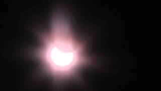 Partial Solar Eclipse Time-lapse October 23, 2014 Dead Horse Point, Utah