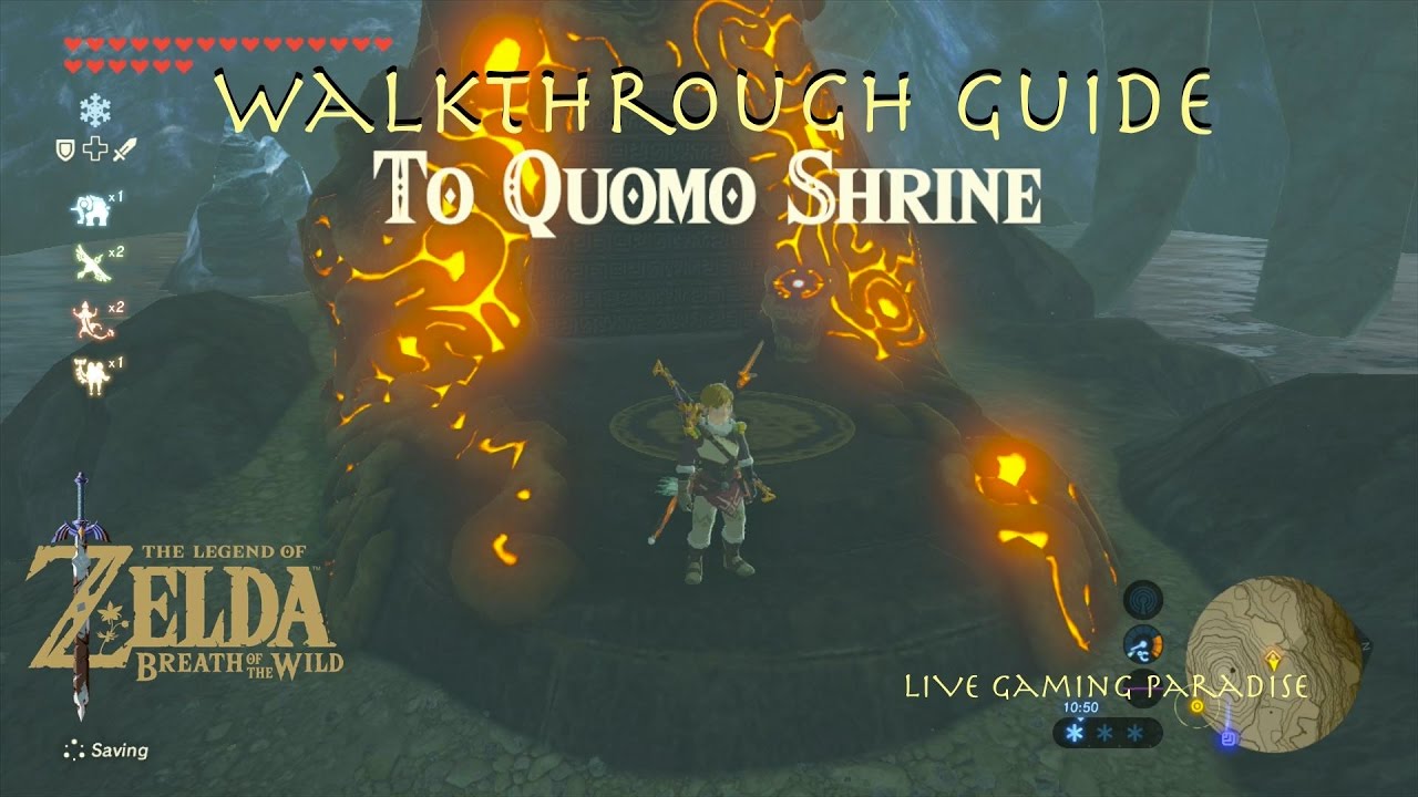 To Quomo Shrine Guide - Zelda Dungeon