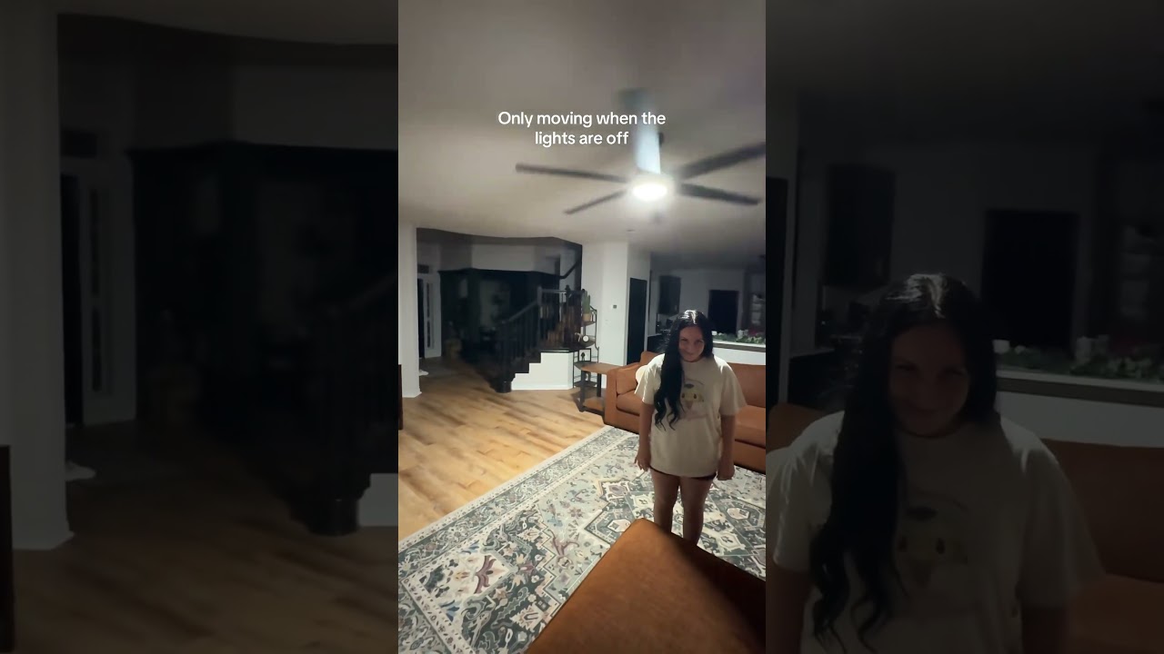 Only moving when the lights are off