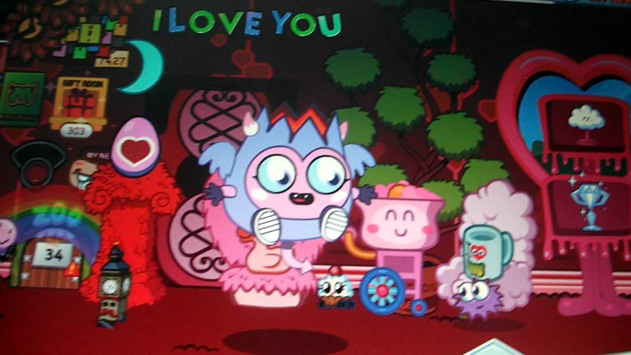 ♥Moshi Monsters Happy Valentines Day From Starbii!♥ - YouTube