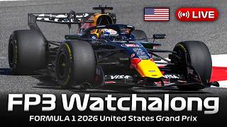 [LIVE] FORMULA 1 United States Grand Prix 2026 – FP3 Watchalong | Live Timing