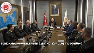 Türk Kara Kuvvetlerinin 2235Inci Kuruluş Yıl Dönümü