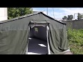 Каркасно-тентовая палатка 4х5м с утеплителем