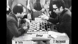 Mikhail Tal vs Evgeni Vasiukov - Kiev (1965)