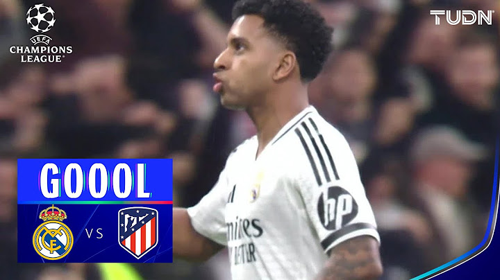 ¡GOLAZO DEL REAL MADRID! Rodrygo lo marca | Real Madrid 1-0 Atl Madrid | UEFA Champions League 24/25