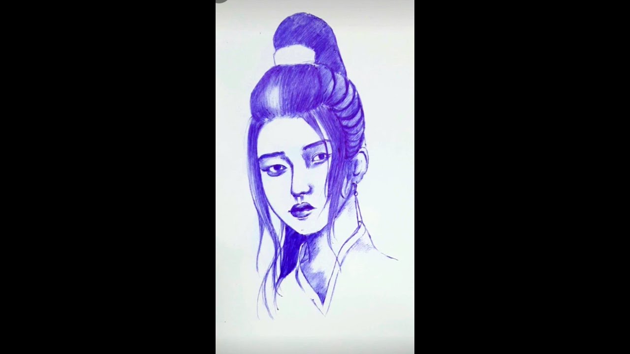 live portrait drawing tutorial | let's create #live #art #artist #live ...