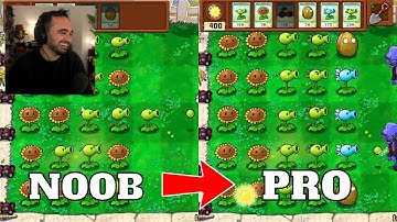 Squeex plays Plants vs Zombies for the first time!