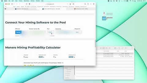 Part 2  Mining M1 Mac using  Xm rig with Minergate setup