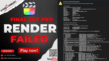 Final Cut Pro Quit Unexpectedly  | Video Render Clip | Failed  Error Exporting | Crash #fcpxprojects