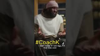 Coach K ask Lebron about Chosen 1 #shorts #coachk #lebronjames #celsomambavlogs #reelsvideo