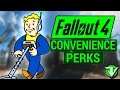 FALLOUT 4: Top 10 BEST CONVENIENCE PERKS in Fallout 4! (Perks That Make Life Easier in Commonwealth)