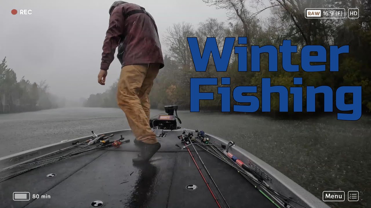 Be Safe, Be Smart. and know when to LEAVE.  Winter Bassfishing