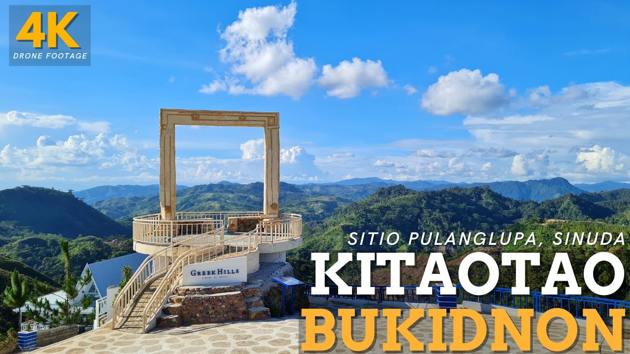 [4K] CINEMATIC DRONE FOOTAGE | KITAOTAO BUKIDNON, SITIO PULANGLUPA, SINUDA