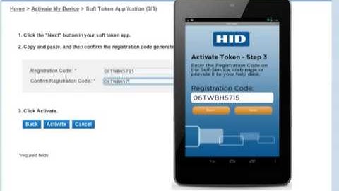 ActivID Appliance 7 2 Mobile Tokens