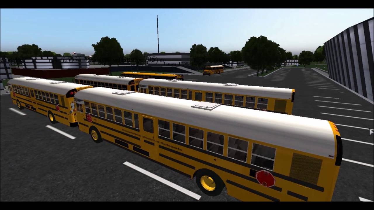 Rigs of Rods bus 4-06 EDS routes - YouTube