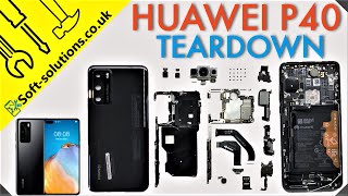 Huawei P40 teardown, disassembly screenshot 5