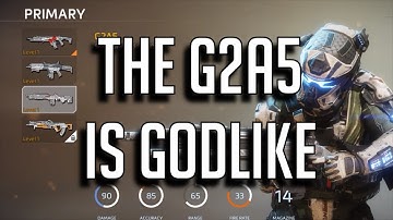 Titanfall 2 - The G2A5 is GODLIKE (33 Kills, 4 Titan Kills) | Iniquity
