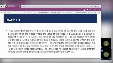 Higher Mathematics 2 Practice on Limits and Continuity in Higher dimensions