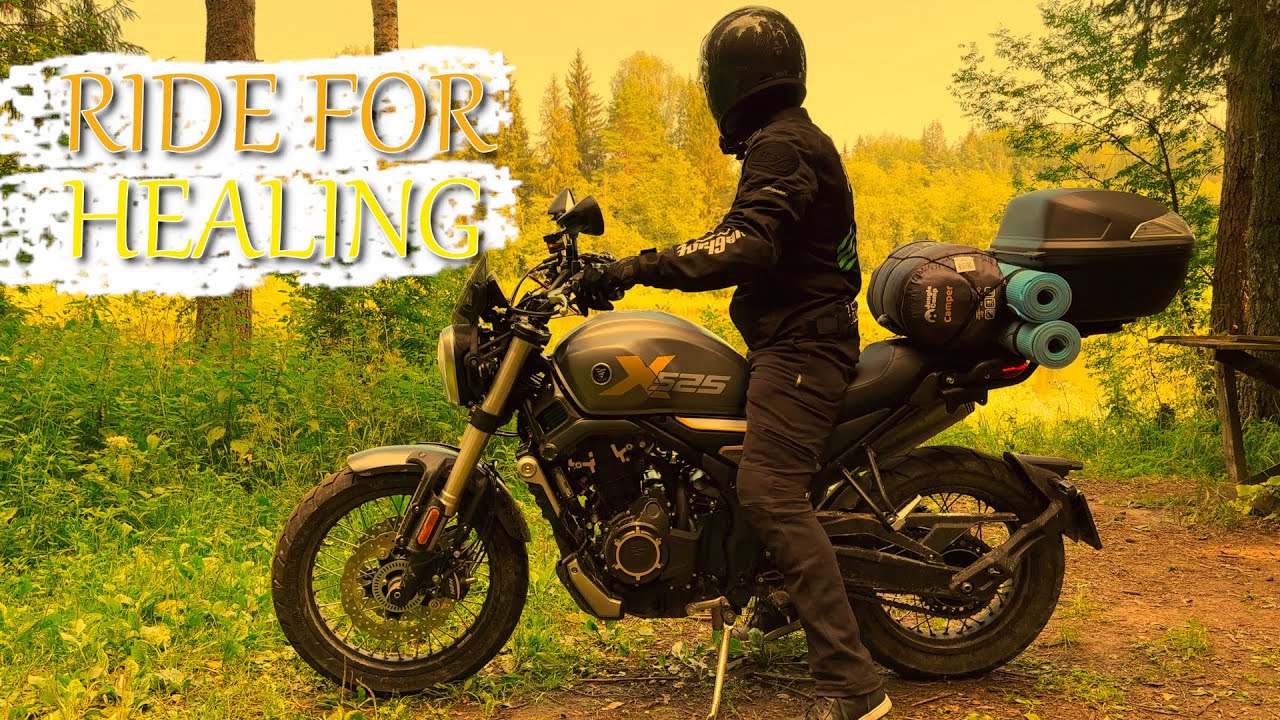 My FIRST Solo Motorcycle Camping – Finding Peace After a Tough Time