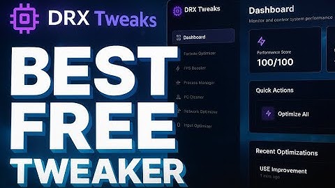 BEST FREE FORTNITE TWEAKER (More FPS + Zero Input Delay!) 🔥