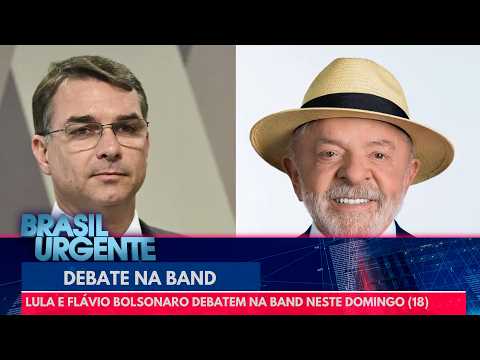Lula and Flávio Bolsonaro debate on Band this Sunday