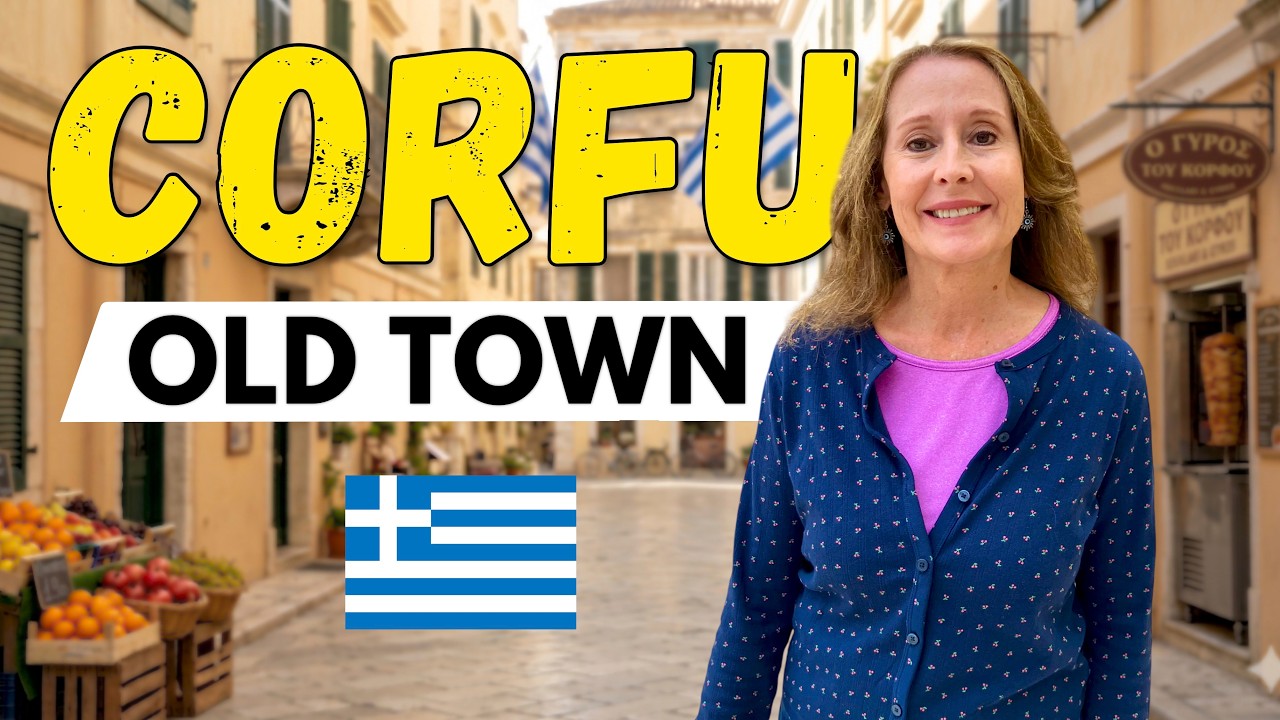 One Day In Corfu Old Town | Beautiful Corfu Greece 🇬🇷