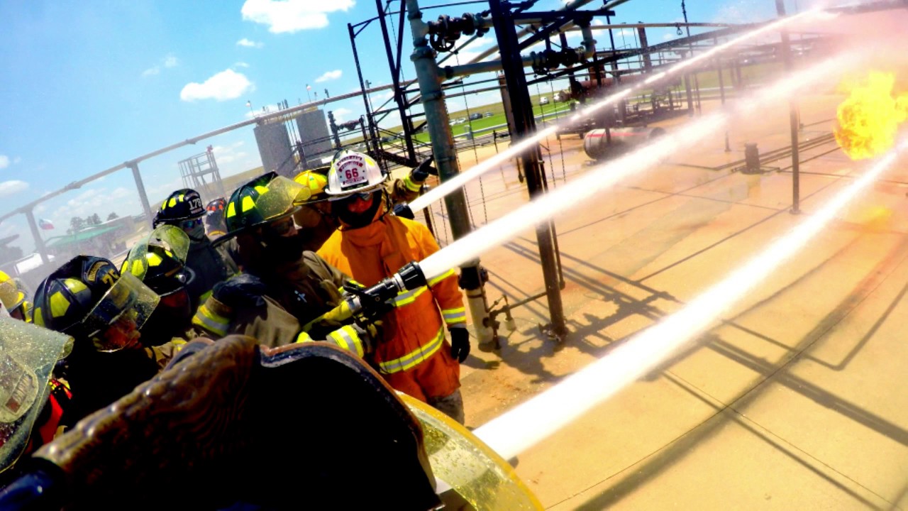 Project 66 LPG Fire Control TEEX Annual Municipal Fire School