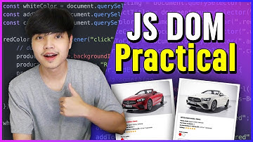 DOM Practical เรียนรู้การใช้ JavaScript ในการจัดการกับ DOM แบบเข้าใจง่ายๆ ด้วยโปรเจค Benz Shop 👨‍💻💯