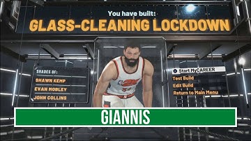 NBA 2K22 Current Gen Giannis Antetokounmpo - Best PF Build - 2K Legends of the Game Build