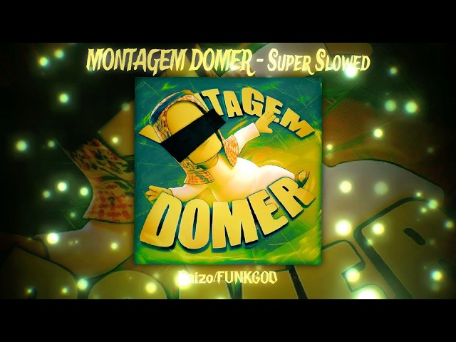MONTAGEM DOMER – SUPER SLOWED (Paizo x FUNKGOD) | DOMINANCE PHONK 🌑🔥