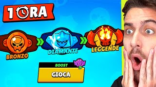 Gioco col BOOST in RANKED per 1 ORA! Brawl Stars ITA!