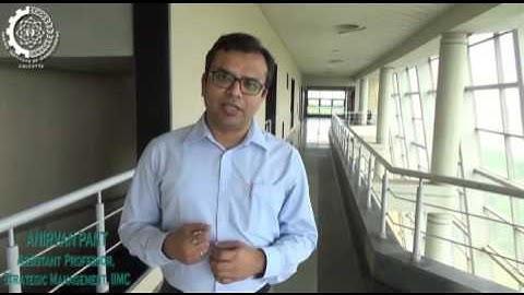 Prof. Anirvan Pant of IIMC speaks about the course Strategic Management in PGDBA