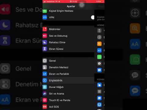 İphone da büyütme