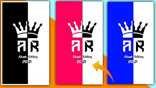 New Trending Crown King Logo Editing In Pixel Lab ll Create Logo in 5 Minutes In Hindi 🔥 screenshot 1