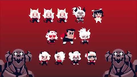 Helltaker mini characters Animation