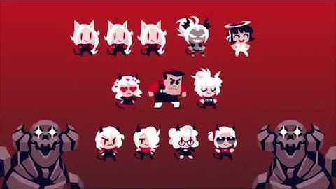 Helltaker mini characters Animation