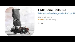 FAR: Lone Sails - IOS - Game Review ( Mixtvision Mediengesellschaft mbH ) screenshot 3
