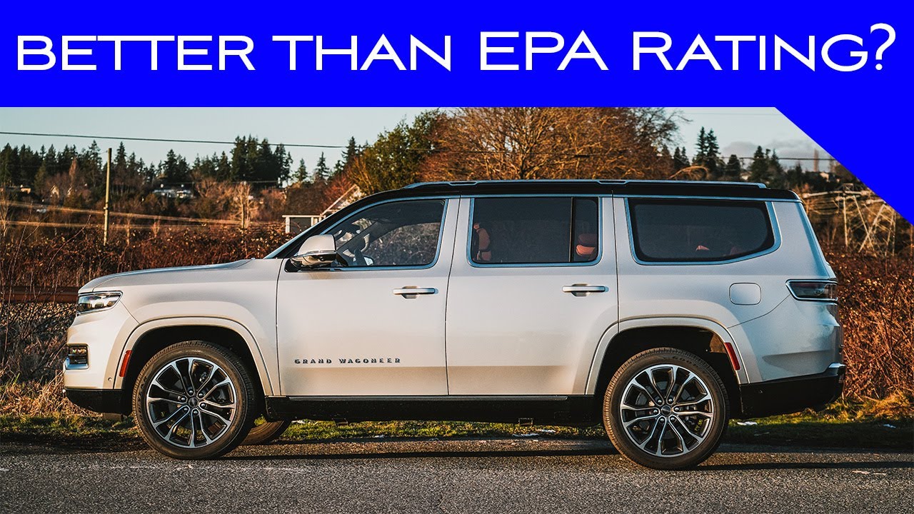 2022 Jeep Grand Wagoneer Highway MPG Loop - Surprising results! - YouTube