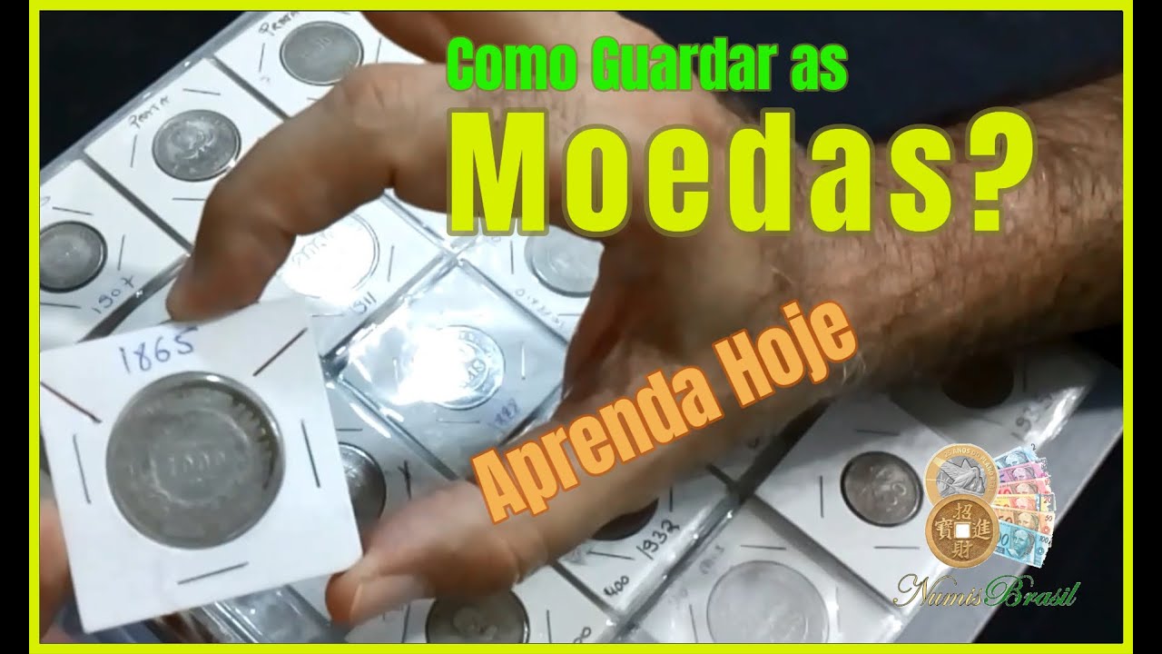 Como Guardar moedas? Nós respondemos.