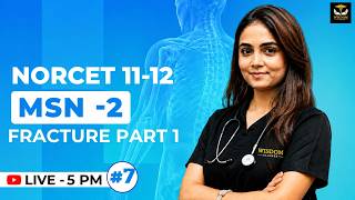 NORCET 11 & 12 | MSN Class 07 | Musculoskeletal System MCQs Special Classes Live!
