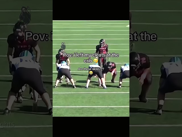 You know bro must be a demon if coach let him play 😭 #americanfootball