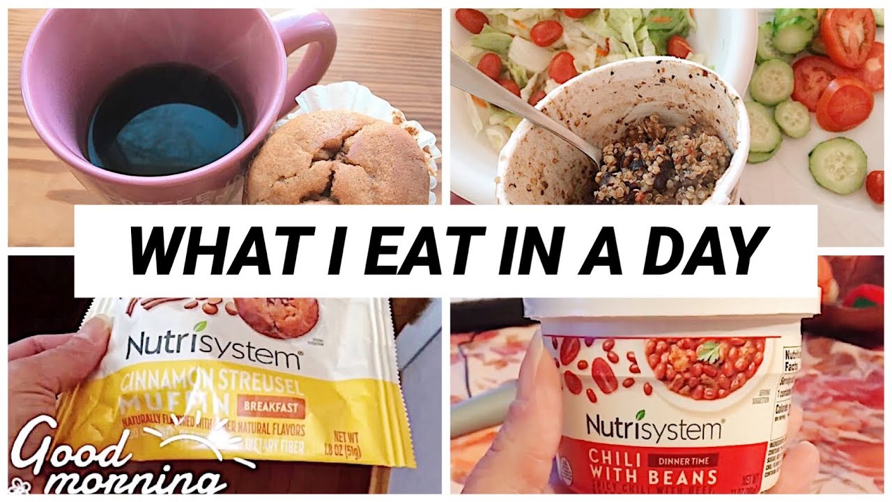 NUTRISYSTEM WHAT I EAT IN A DAY 🍲 Nutrisystem For Weight Loss 💪 | Sandy Beach