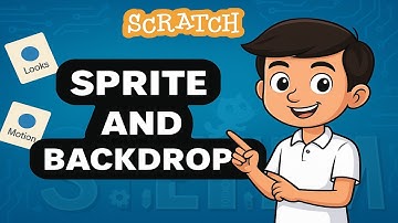 Sprite And Backdrop | Lesson 1 | Scratch With Saib
